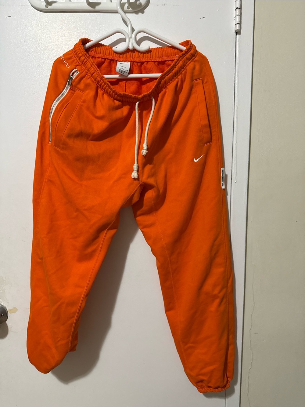 Nike Orange Dri-FIT Athletic Shorts